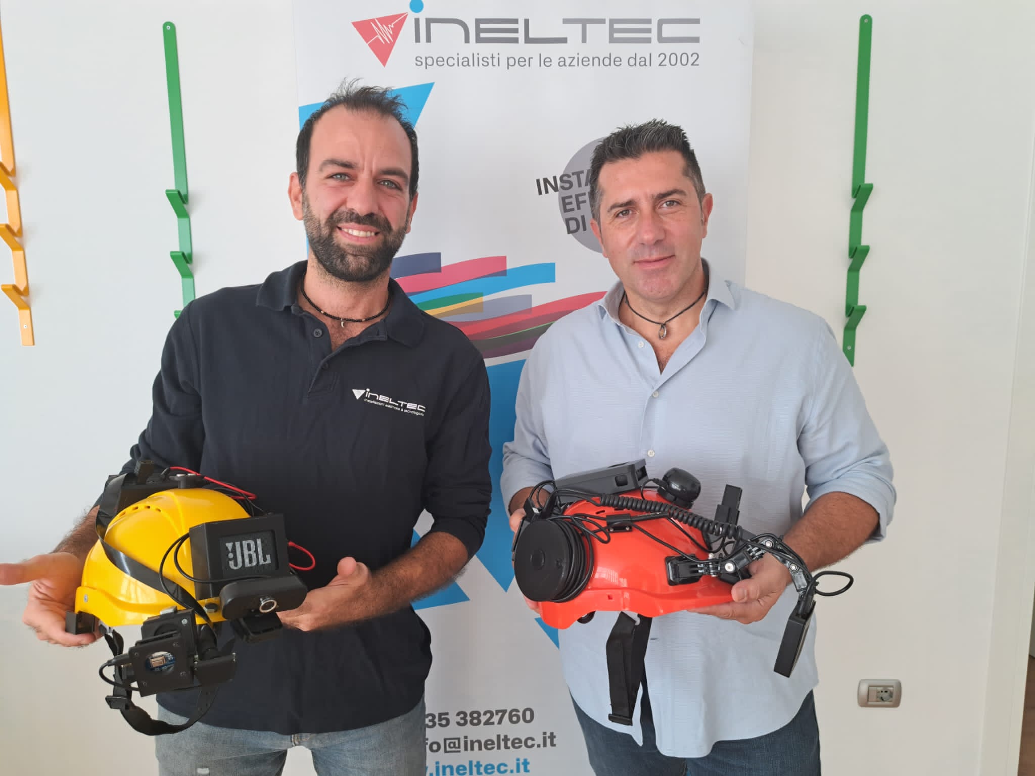 Salerno: Inhelmet il casco intelligente presentato all’Università