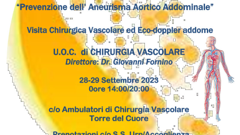 Salerno: al “Ruggi” Open Week Malattie Cardiovascolari
