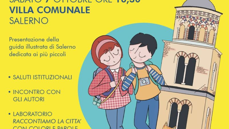 Salerno: presentazione libro “Passeggiate Salernitane per bimbi curiosi”
