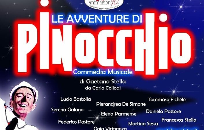 Salerno: Pinocchio in USA, con Pierandrea De Simone e  Lucio Bastolla, regia di Gaetano Stella