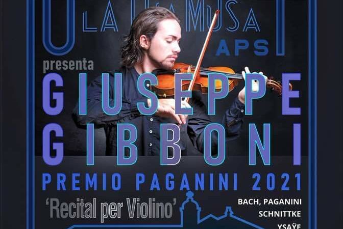 Capaccio Paestum: violinista Gibboni in Concerto per Premio Phoebus
