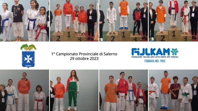 Salerno: Karate Fijlkam I campionato provinciale  