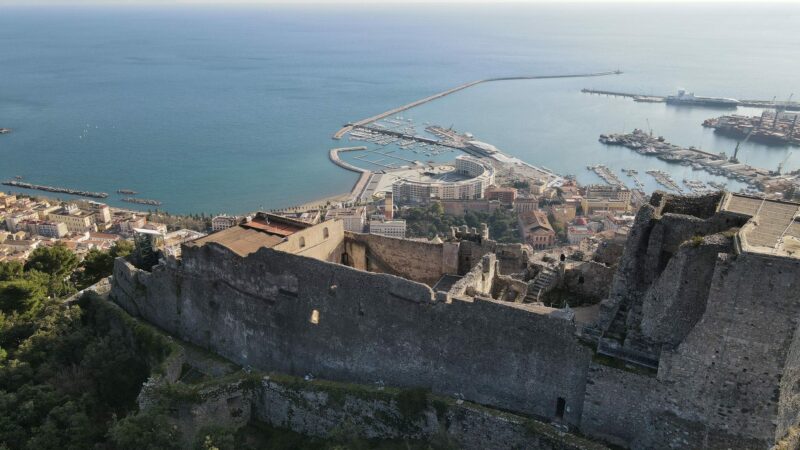 Salerno: riprese Rai a Castello Arechi con Linea Verde Life, Bellissima Italia e Malinconico