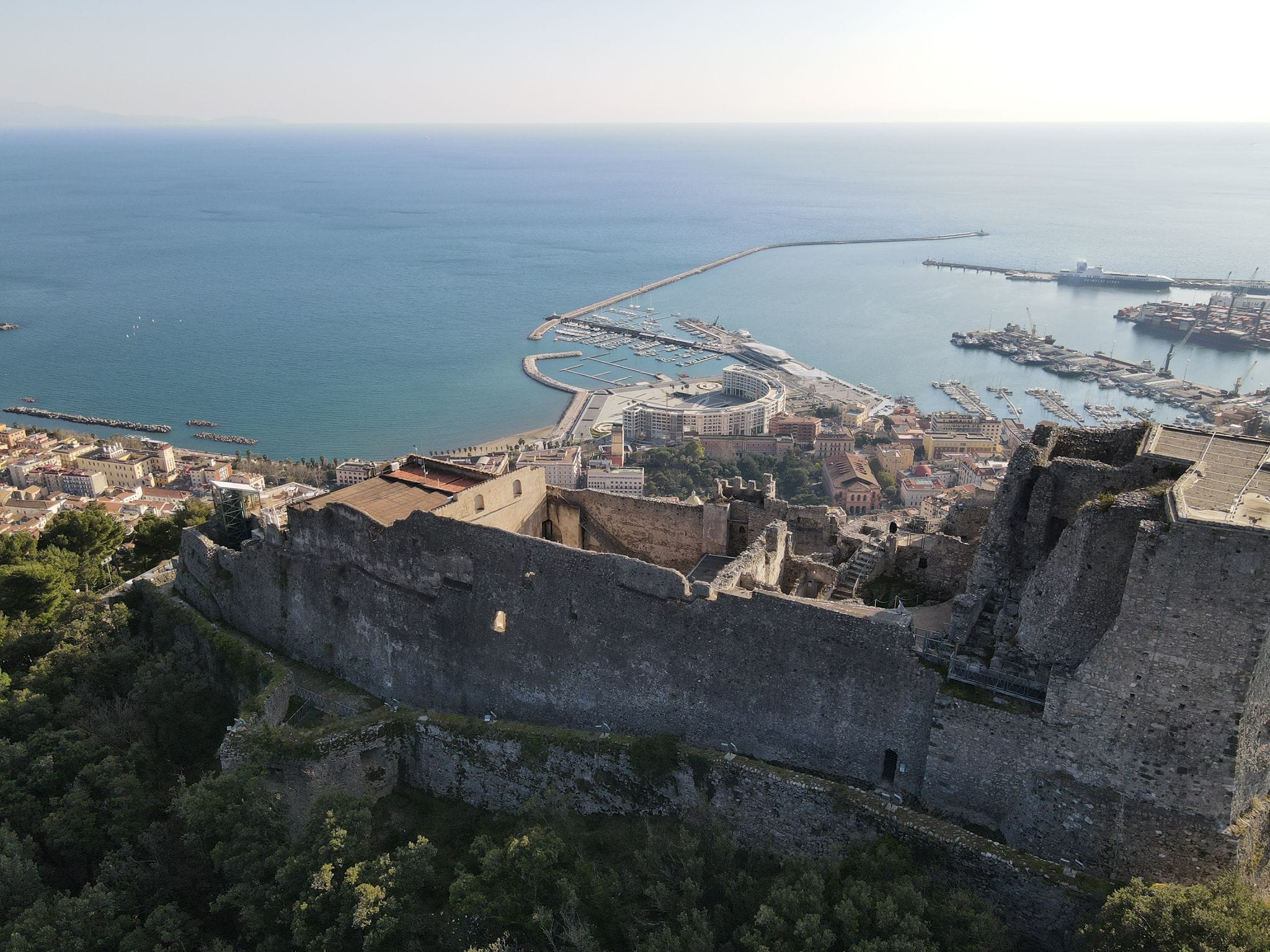 Salerno: riprese Rai a Castello Arechi con Linea Verde Life, Bellissima Italia e Malinconico