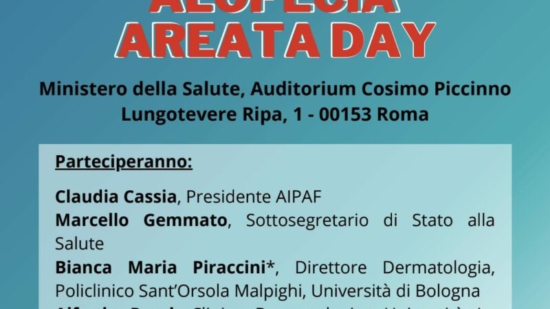 Roma: Ministero della Salute, presentazione Alopecia Areata Day