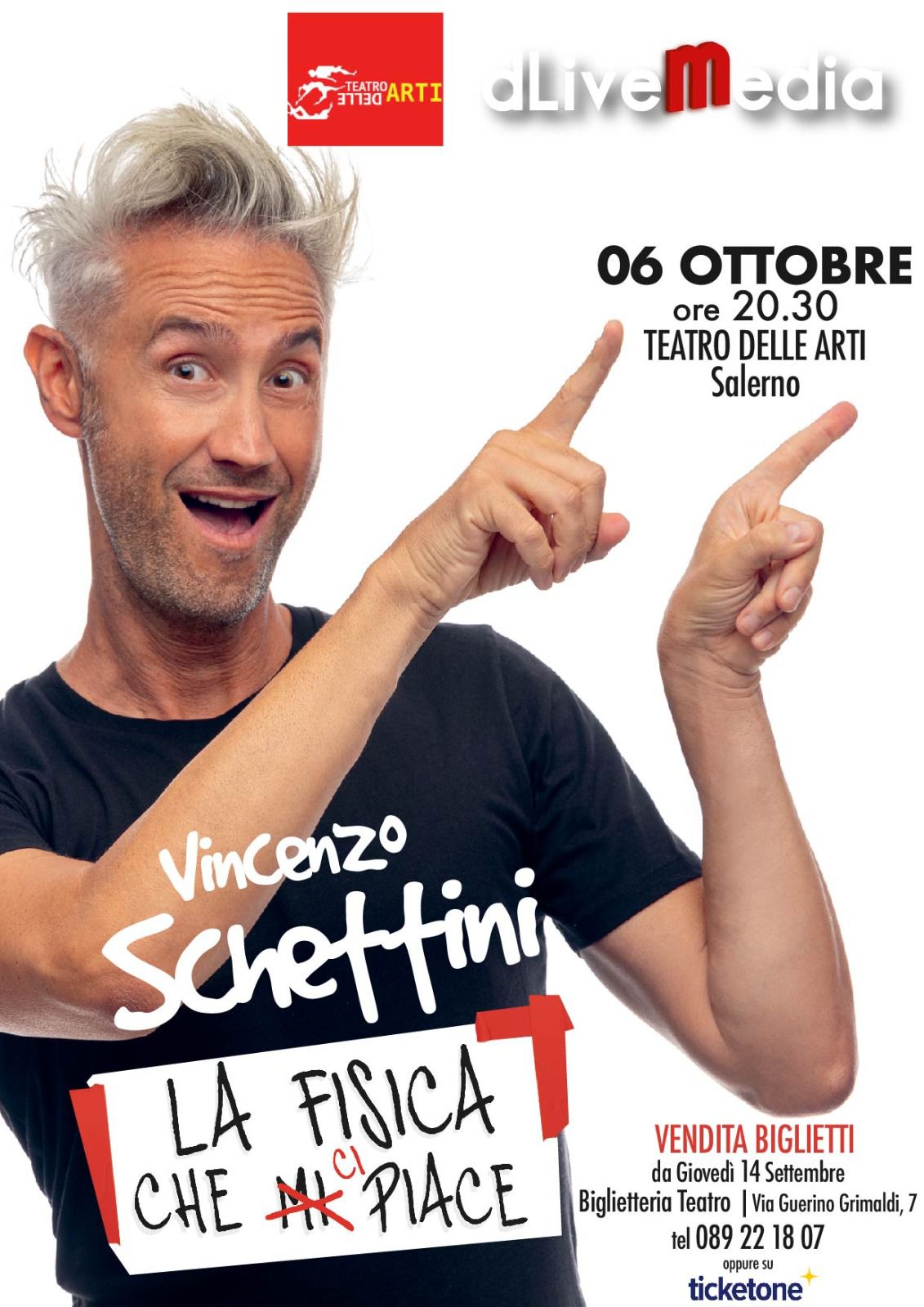 Salerno: a Teatro Delle Arti, Vittorio Schettini