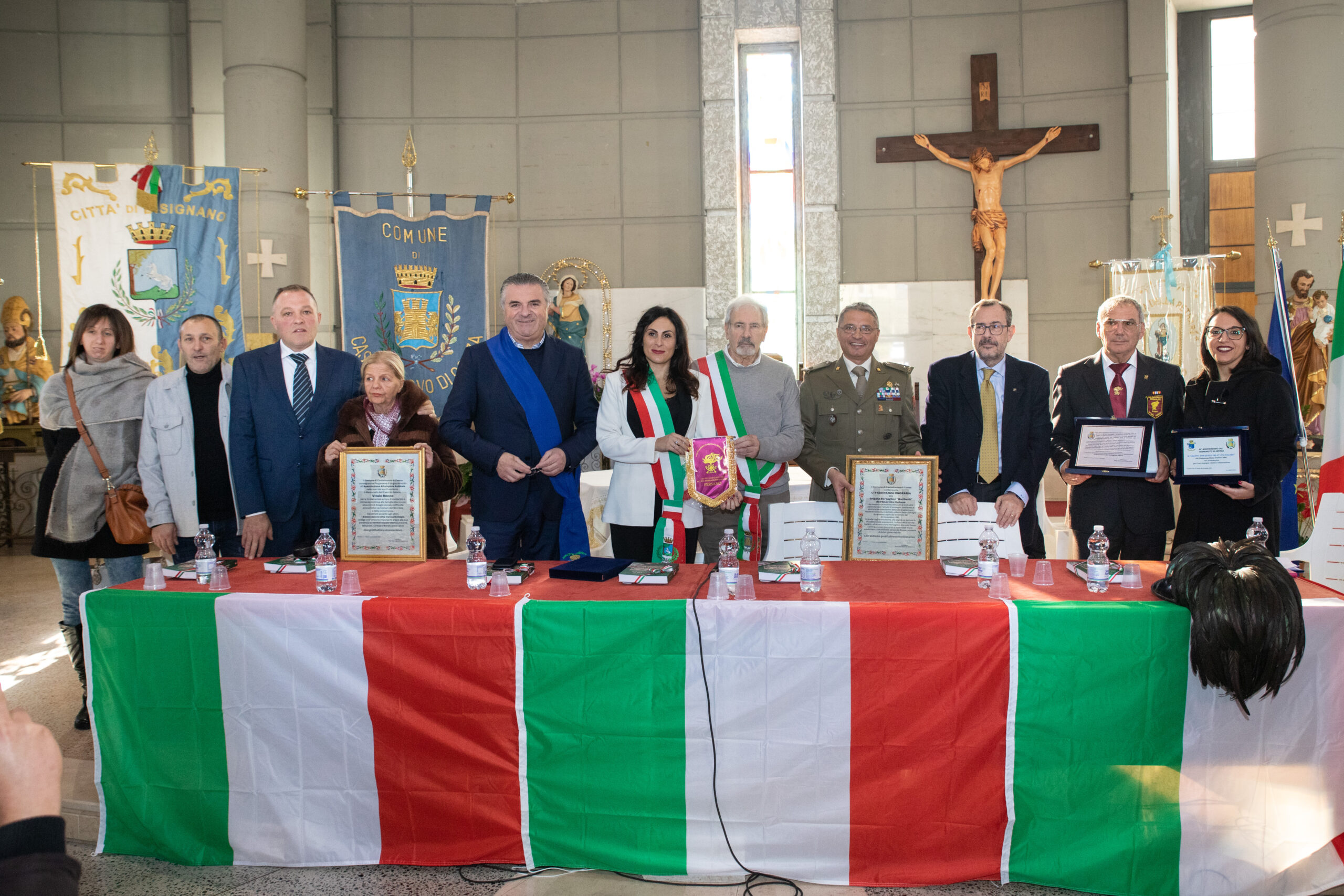 Castelnuovo di Conza: cittadinanza onoraria a Brigata Garibaldi
