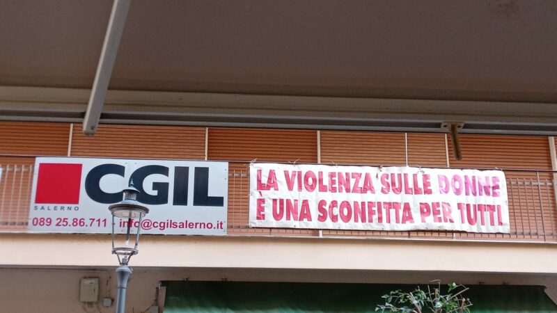 Salerno: Cgil, segretaria Maria Sueva su fiaccolata silenziosa per donne vittime di violenza
