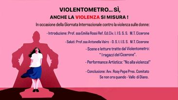 Sala Consilina: SNOQ presentazione violentometro a ITIS-IISS Cicerone