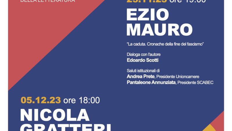 Salerno: Ezio Mauro a II ediz. “Abitatori del Tempo. L’impegno civile della letteratura”