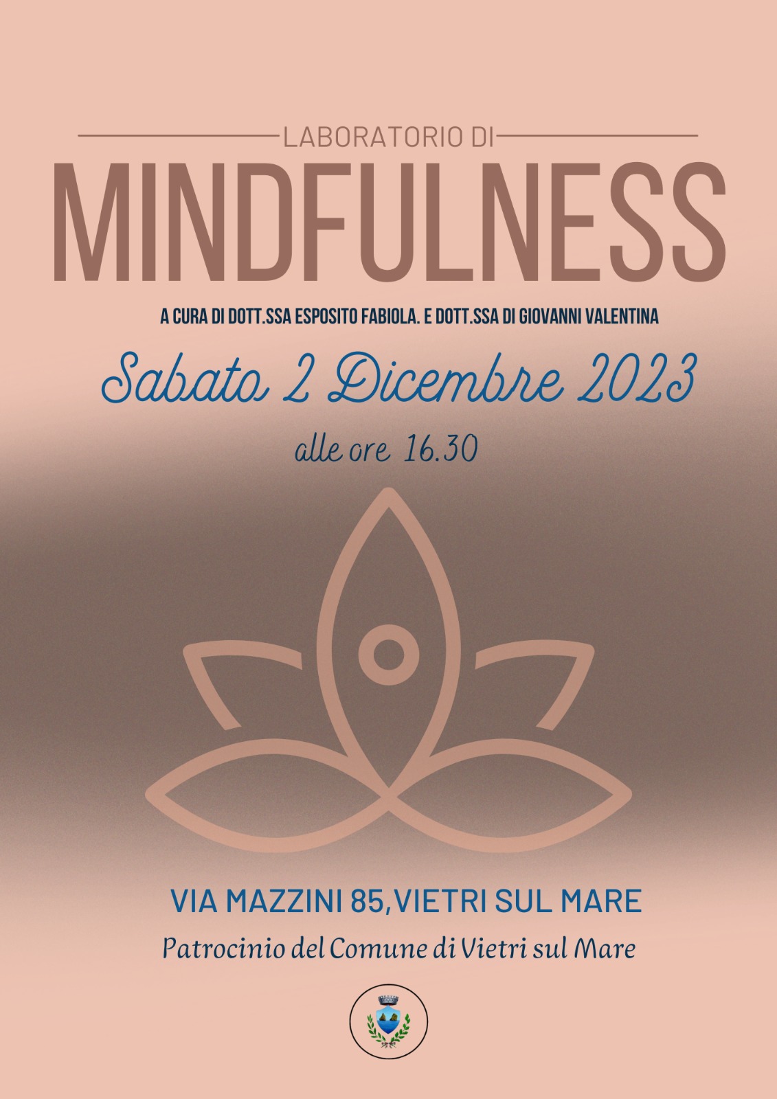 Vietri sul Mare: “Mindfulness”, Giornata su consapevolezza nutrizionale e psicologica   