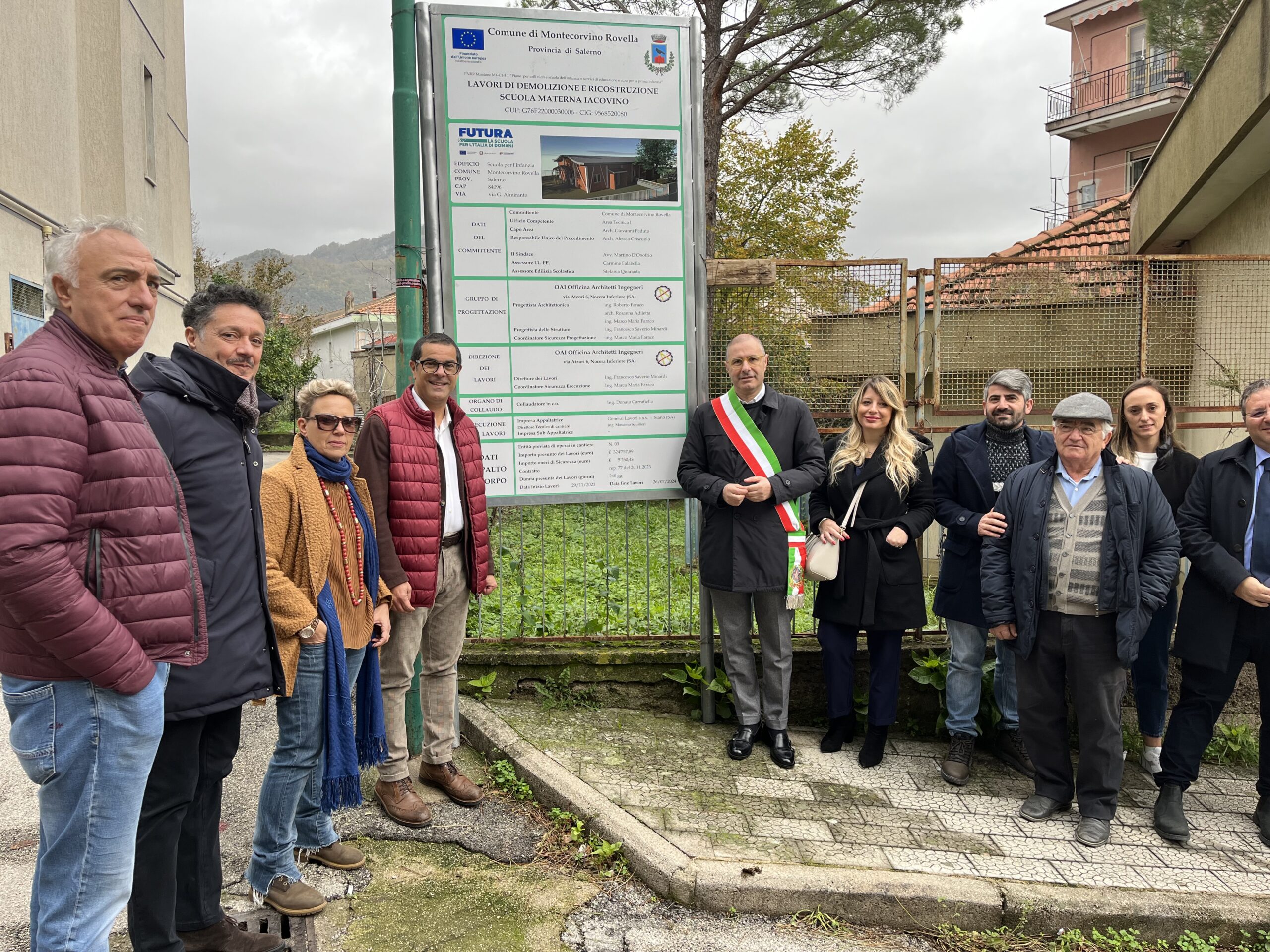 Montecorvino Rovella: ricostruzione Scuola “Iacovino” con fondi Pnrr