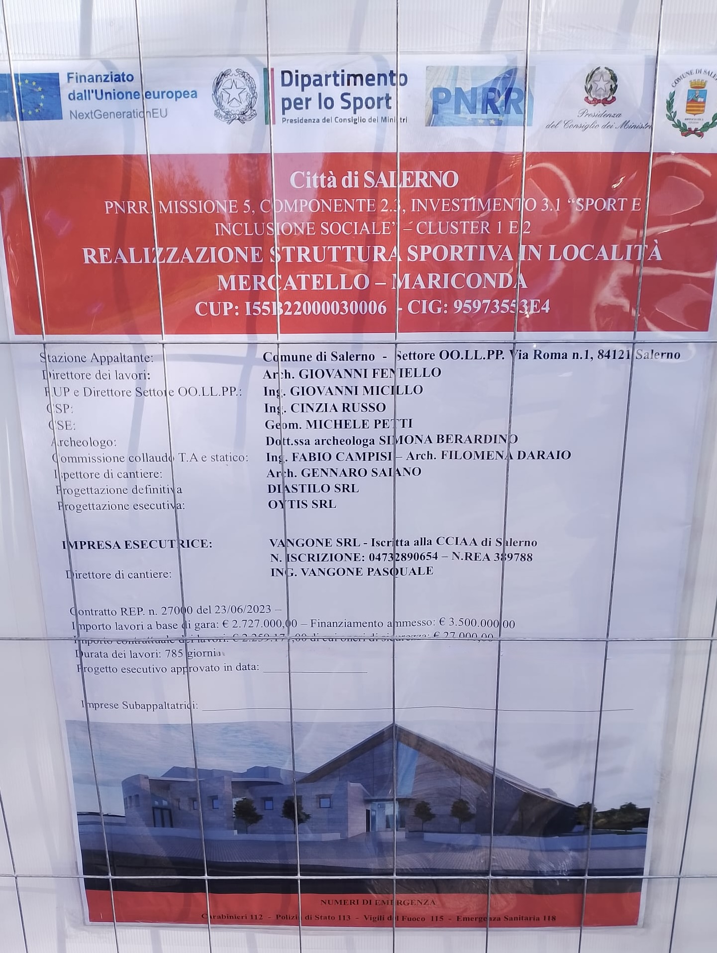 Salerno: consigliere comunale Avella su campi De Gasperi, Settembrino e centro polifunzionale sportivo Mariconda-Mercatello