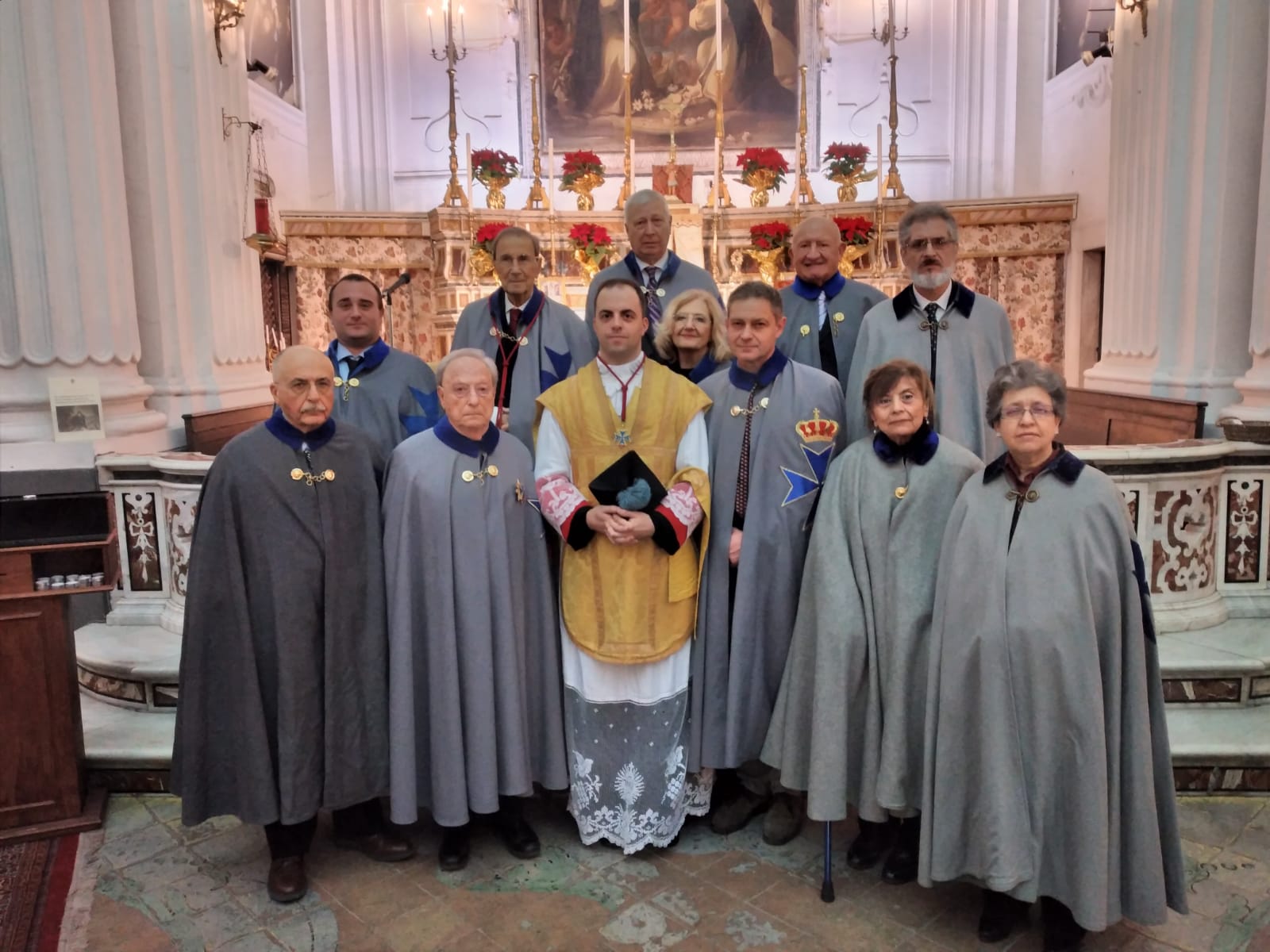 Napoli: cavalieri di Santa Brigida, Messa in latino in ricordo di Francesco II di Borbone