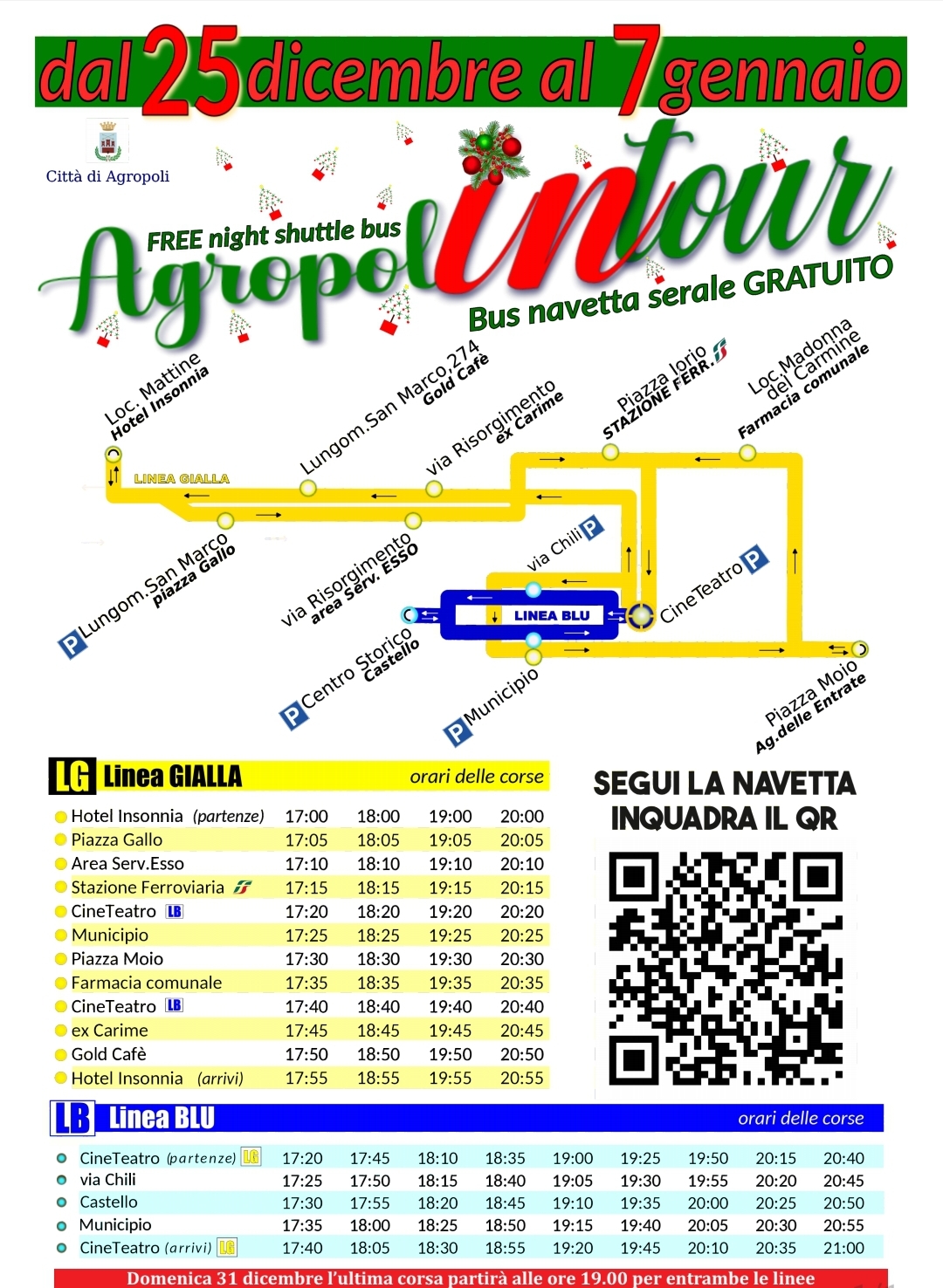 Agropoli: navetta gratuita per “Agropoli in tour”