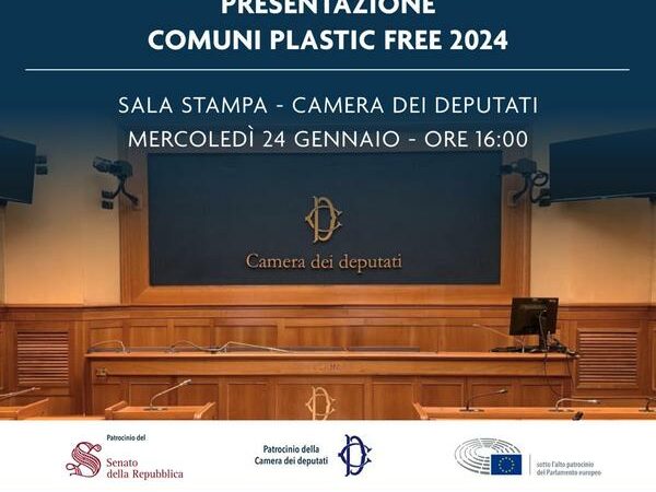 Roma: Plastic Free, a Camera Deputati presentazione Comuni