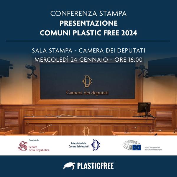 Roma: Plastic Free, a Camera Deputati presentazione Comuni