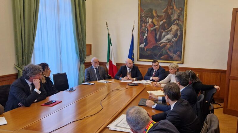 Salerno: a Mit confronto preliminare a Piano d’incontri con Comuni interferiti da DA A/V SA-RC