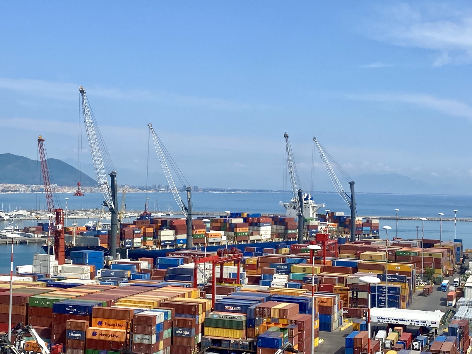 Salerno Container Terminal: in crescita indicatori 2023, occupazione, investimenti, traffici  ed indice di connettività 