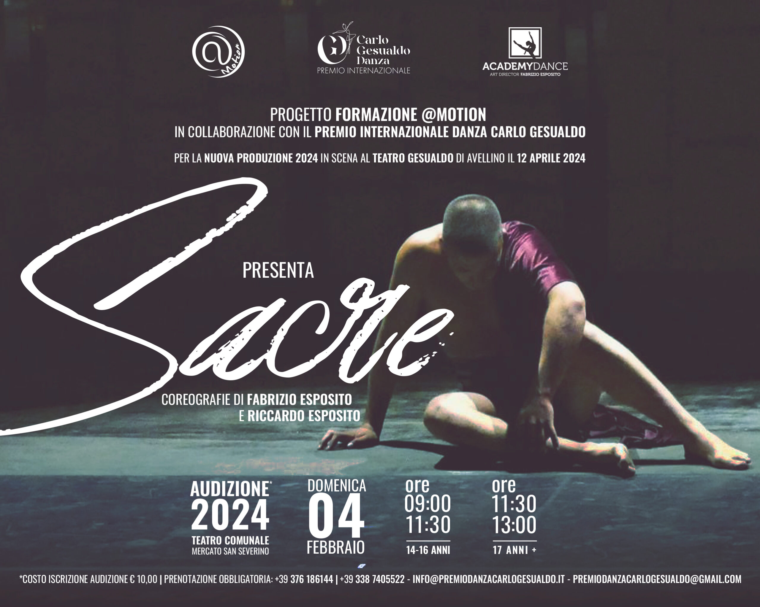 Mercato San Severino: Sacre, audizioni per giovani ballerini