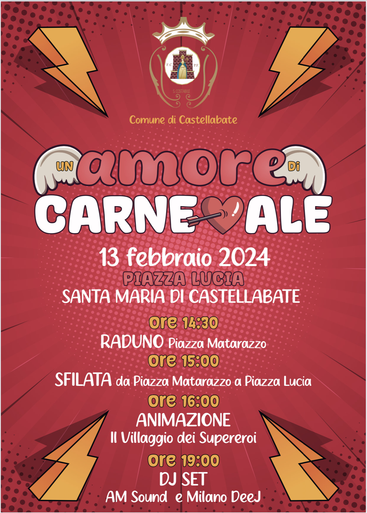 Castellabate: week end dedicato a Carnevale