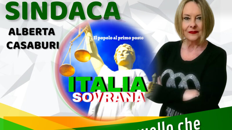 Baronissi: Amministrative, Italia Sovrana, candidata Sindaco Alberta Casaburi