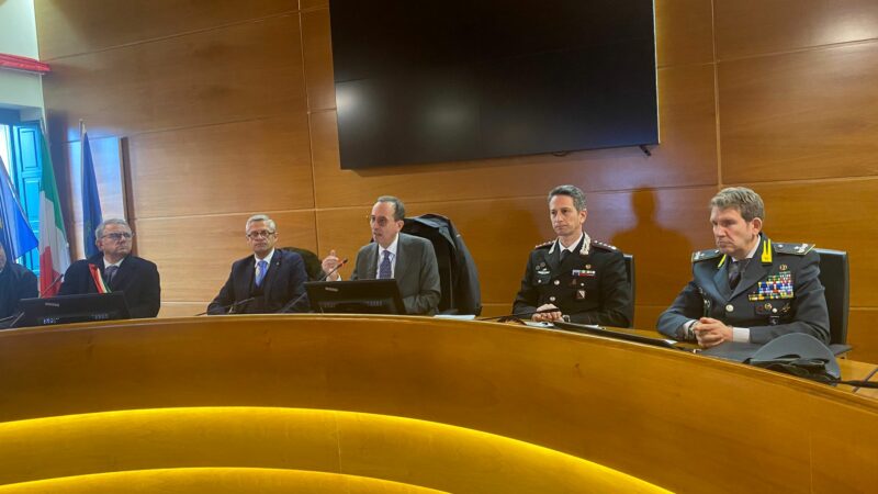 Vallo della Lucania: riunito Comitato Ordine e Sicurezza Pubblica