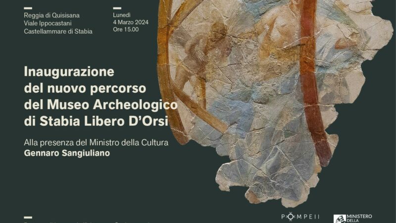 Pompei: Museo Archeologico di Stabia Libero d’Orsi, inaugurazione nuovo allestimento