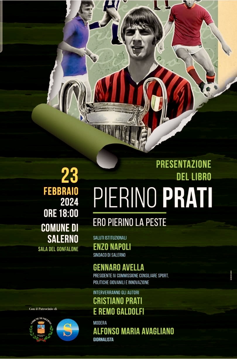Salerno: presentazione libro su Pierino Prati