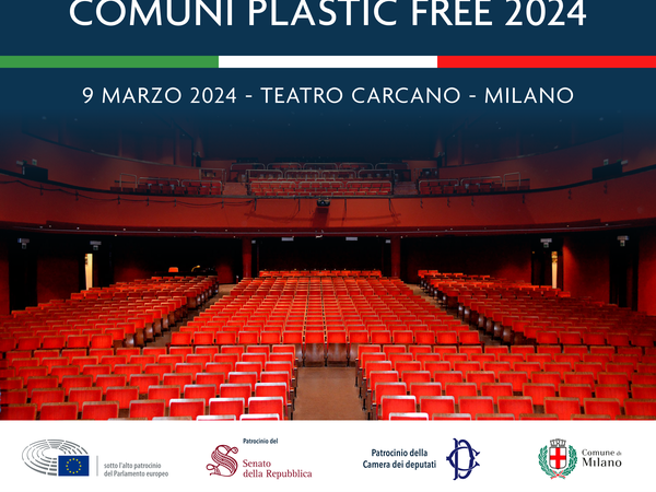 Milano: premiazione “Comuni Plastic Free 2024”