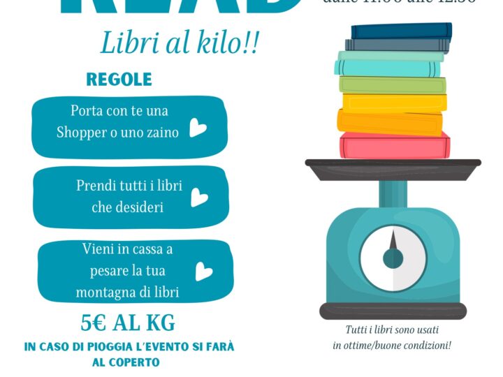 San Giorgio a Cremano: All you can read”, libri a peso a Bottega della Parole dopo furto