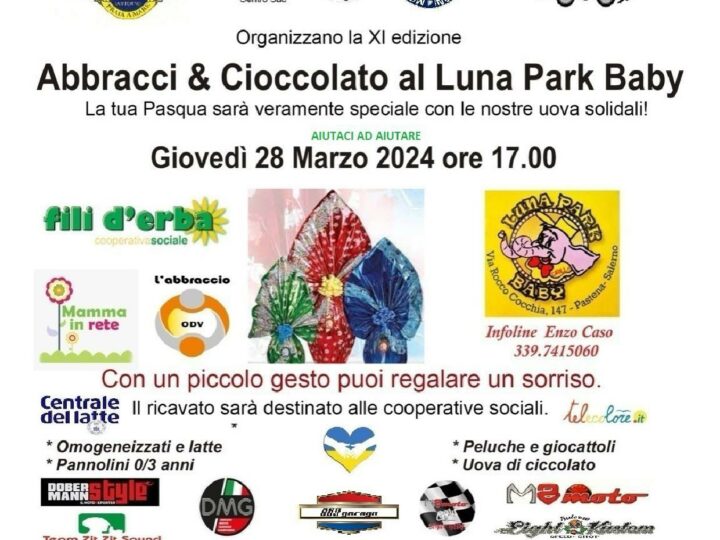 Salerno: Free Bikers quelli di sempre, 11^ ediz. “Abbracci & Cioccolato”
