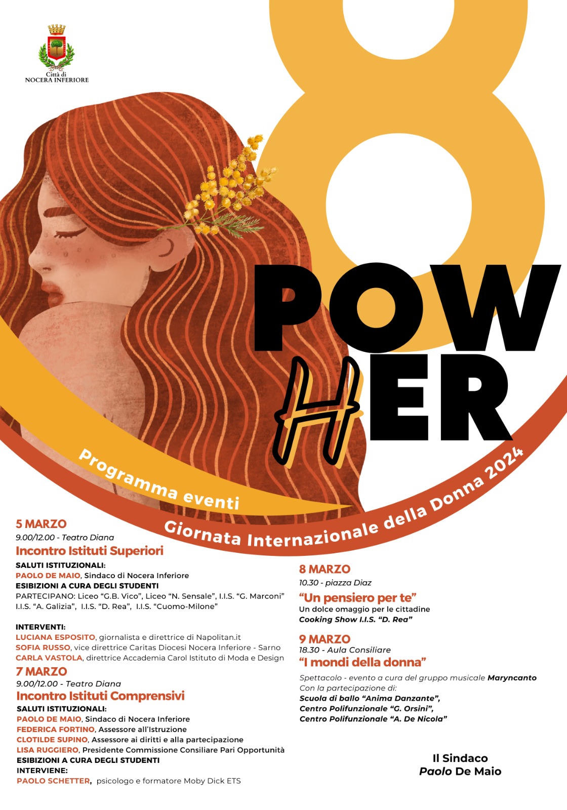 Nocera Inferiore: Giornata Internazionale della donna, al via “PowHer”