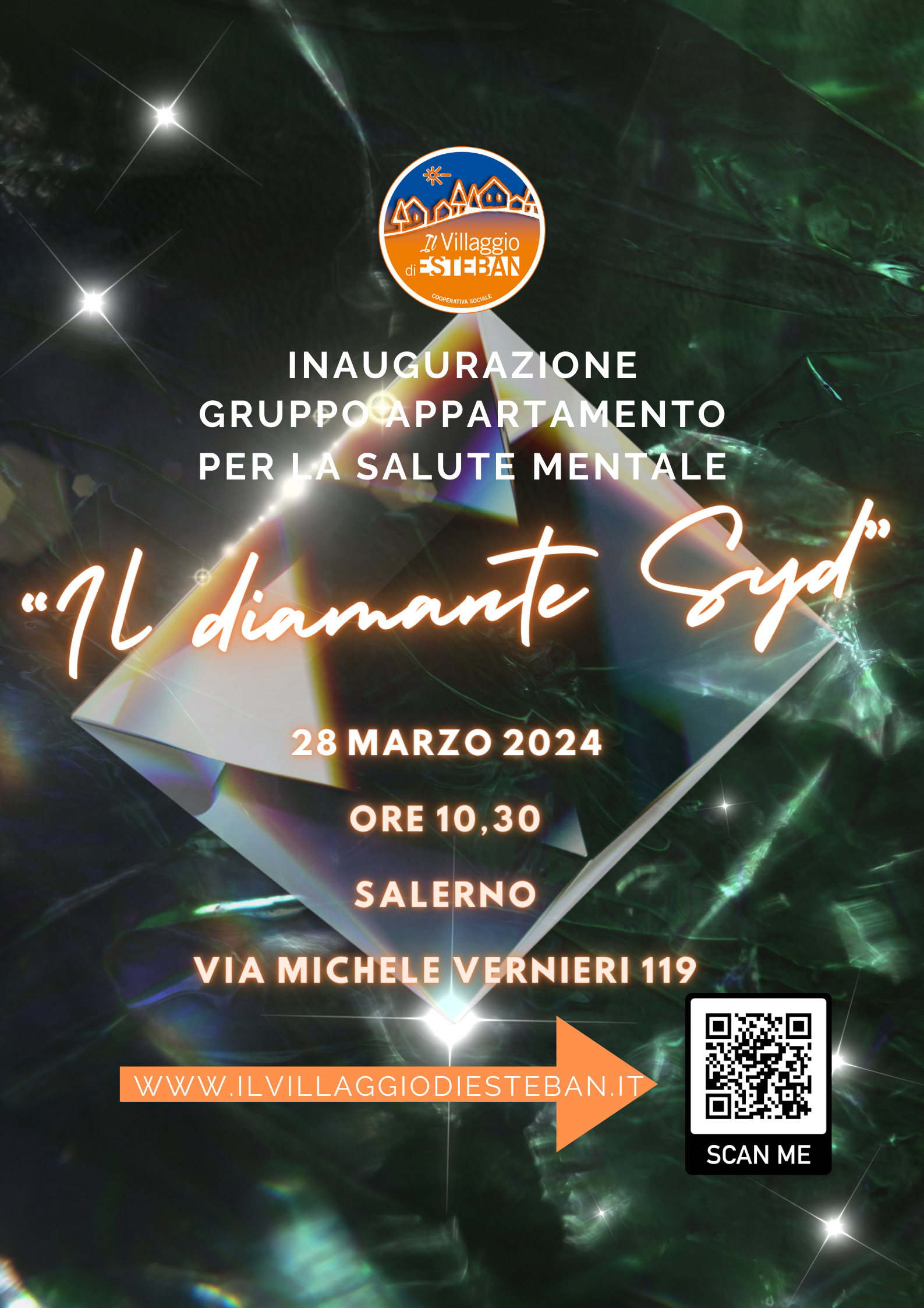 Salerno: “Il diamante Syd”, gruppo appartamento per salute mentale