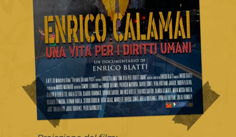 Napoli: Festival Cinema dei Diritti Umani, incontro con Enrico Calamai per non dimenticare desaparecidos