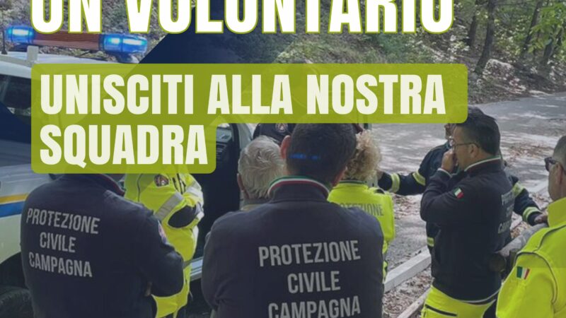 Campagna: Protezione Civile, ricerca nuovi volontari