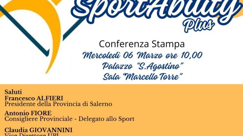 Salerno: GAME UPI, progetto Sportabilty plus, conferenza stampa