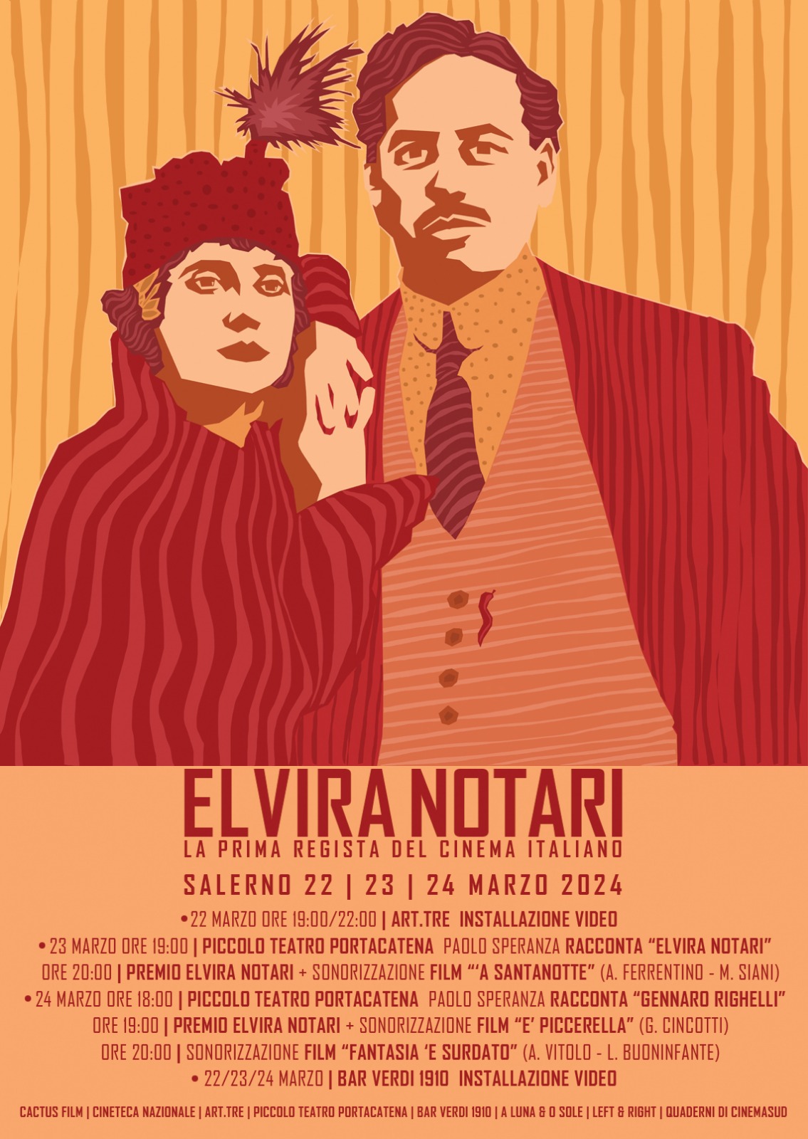 Salerno: a Piccolo Teatro Portacatena Elvira Notari, prima regista italiana