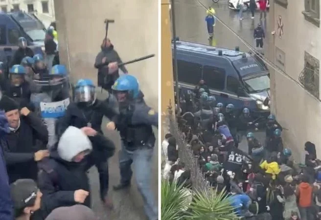 Pisa: inchiesta a Poliziotti per manganellate a studenti in protesta pro Palestina