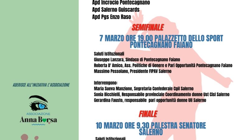 Salerno: “Women’s Cup”, emancipazione femminile, Torneo quadrangolare under 16 