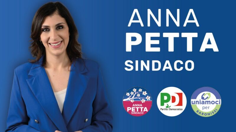 Baronissi: Amministrative, candidata Sindaco Anna Petta con 3 liste  