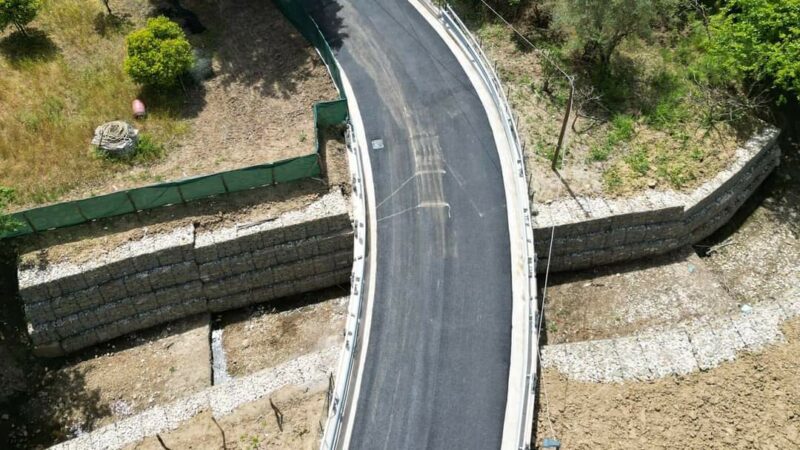 Castellabate: ad Alano, terminati lavori ricostruzione Ponte Cavafosse, inaugurazione