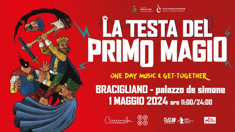 Bracigliano: “La Testa del Primo Maggio” arte e spettacolo a Palazzo De Simone