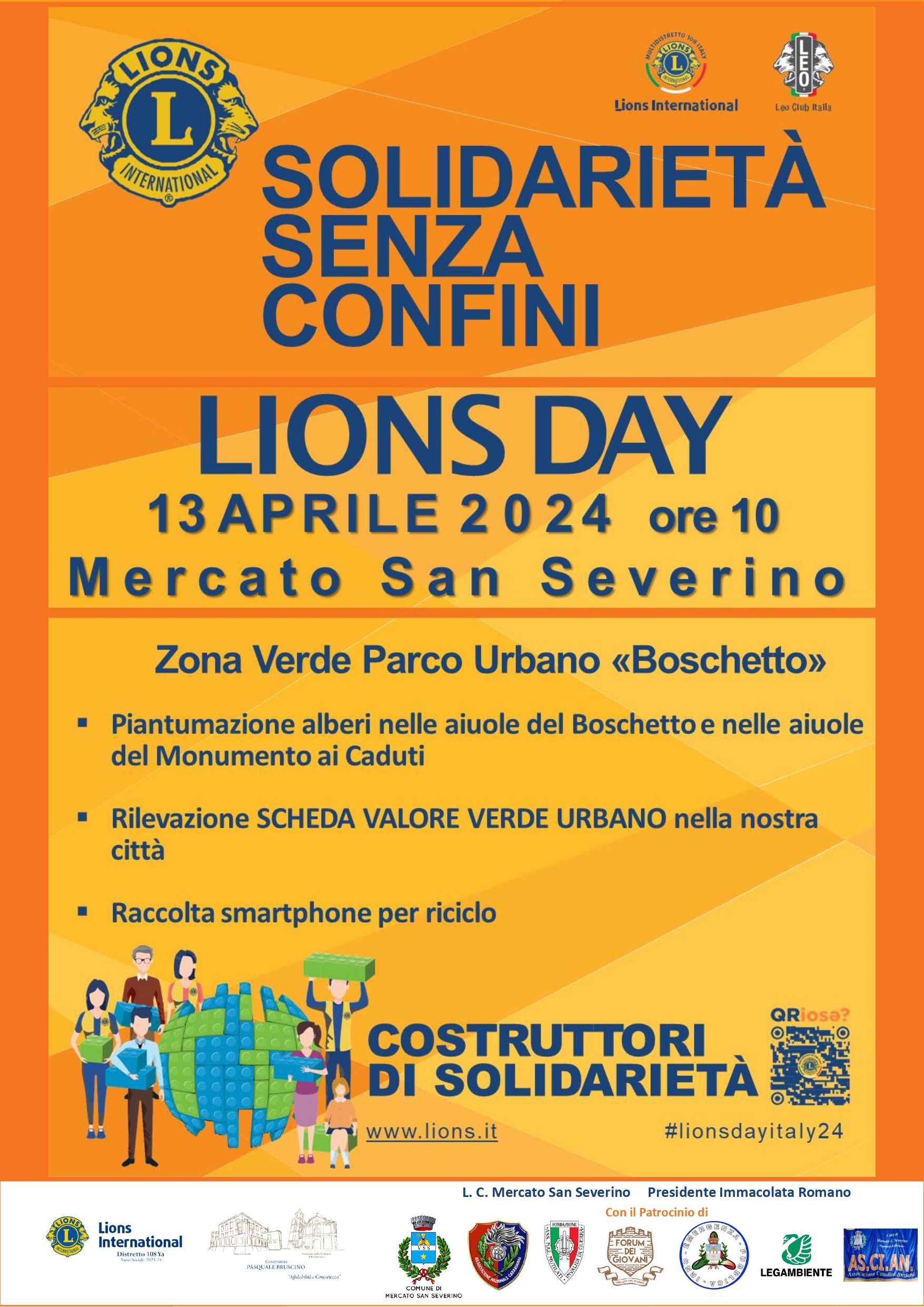Mercato San Severino: “Lions Day” a “Boschetto” 