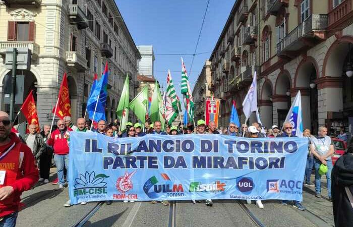 Torino: sciopero Automotive, Spera (Ugl Metalmeccanici)”Tutti in piazza per Mirafiori e per rilancio settore” 