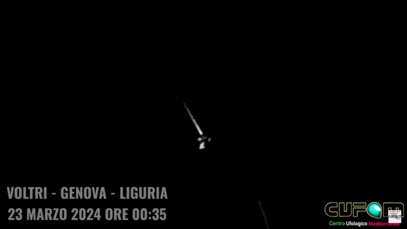 Liguria: Ufo, avvistamenti filmati da 2 pescatori in piena notte