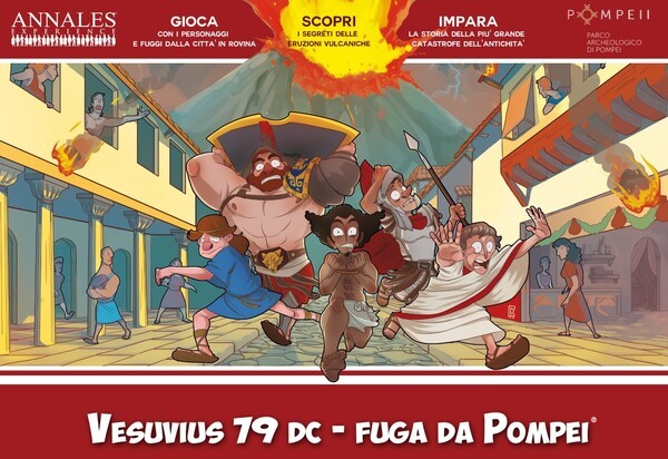 Pompei: Vesuvius 79 D.C. – Fuga da Pompei”, edu-gioco di società, presentazione