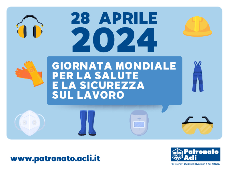 Salerno: Acli su Giornata mondiale per salute e sicurezza su lavoro