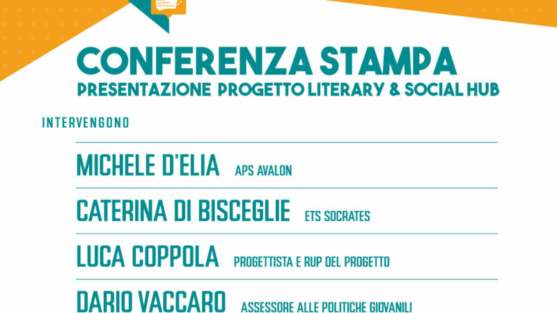 Pontecagnano Faiano: presentazione Literary & Social Hub