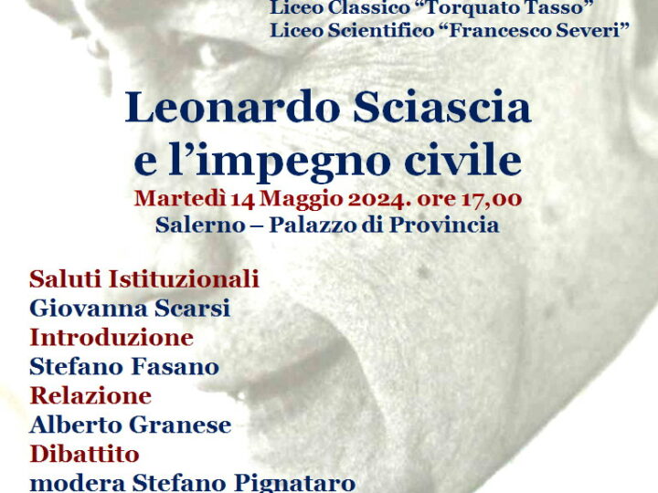 Salerno: Martedì Letterari, incontro su Leonardo Sciascia